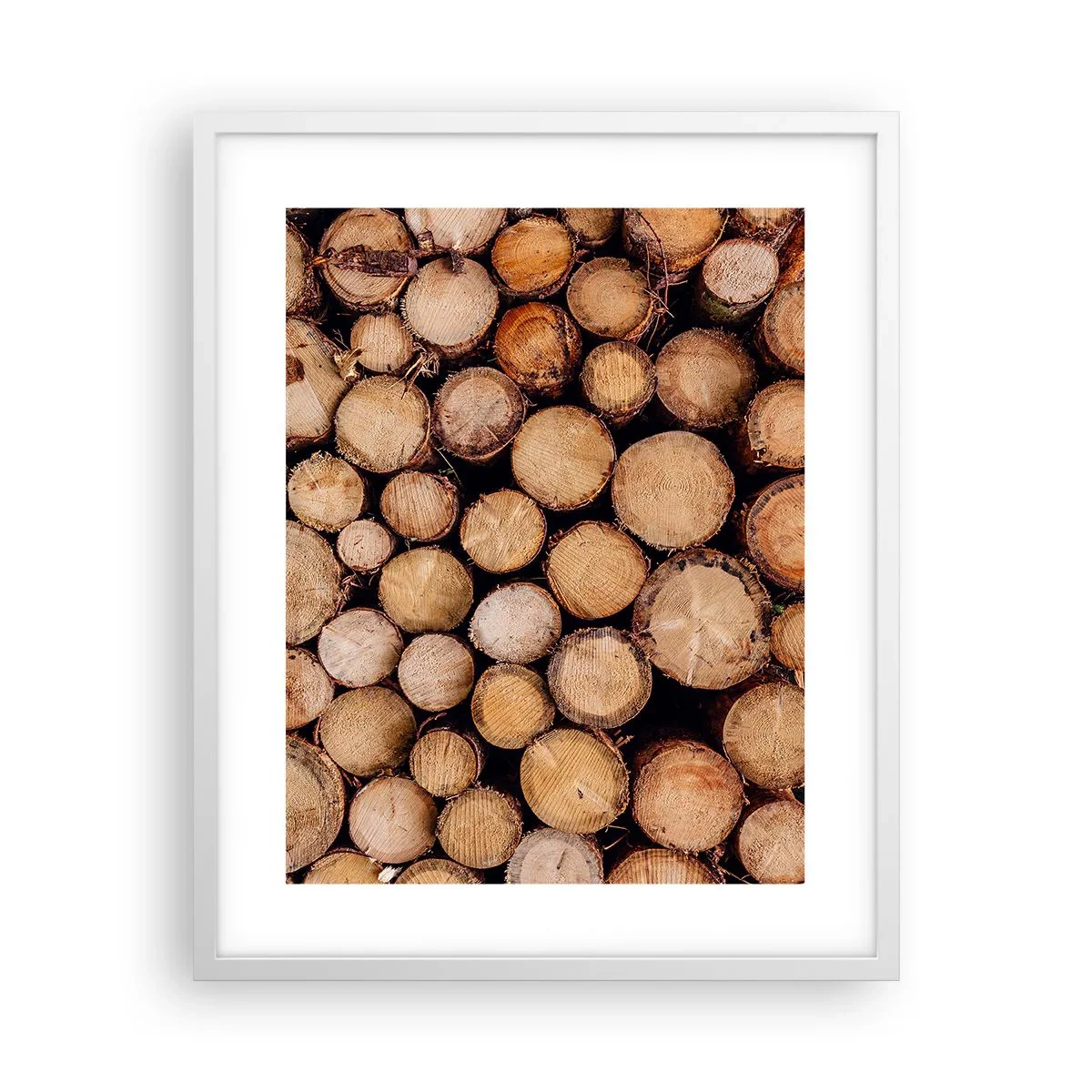 Poster in einem weißen Rahmen - Ein neuer Anfang - 40x50 cm