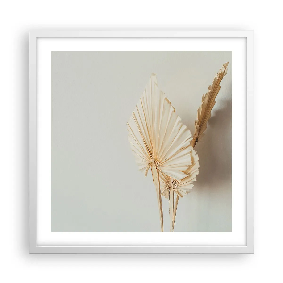 Poster in einem weißen Rahmen - Wenn Sie Erleichterung brauchen - 50x50 cm