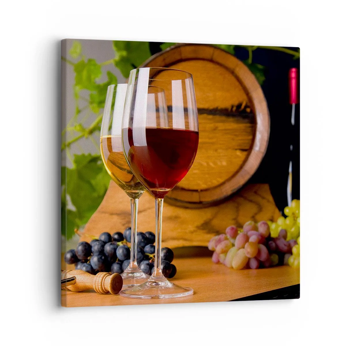 Bild auf Leinwand - Leinwandbild - Wie die alten Meister - 30x30 cm