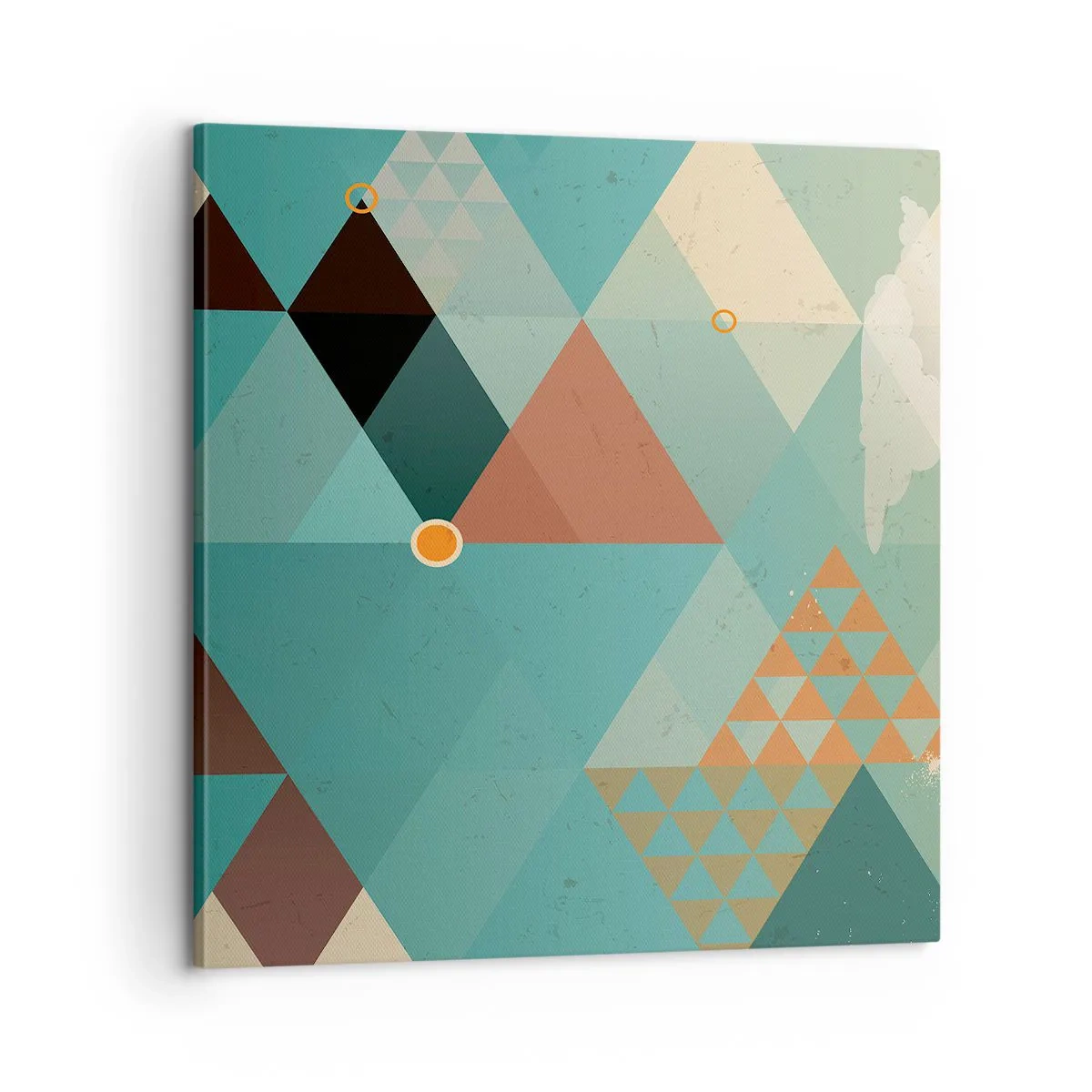 Bild auf Leinwand - Leinwandbild - Einheit der Vielheit, Vielheit der Einheit - 60x60 cm