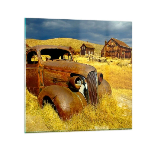 Glasbild - Bild auf glas - Eine wohlverdiente Ruhe - 30x30 cm