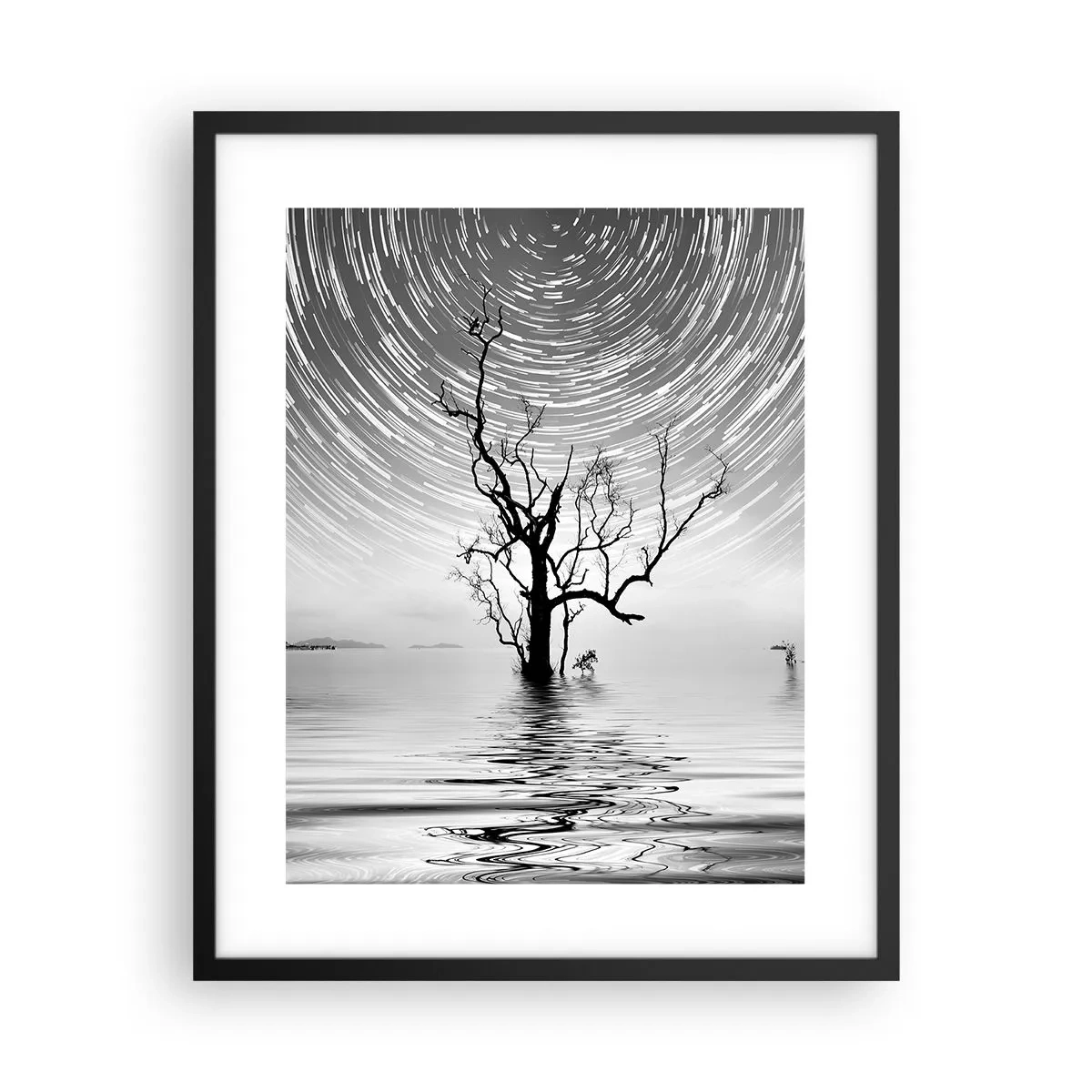 Poster in einem schwarzem Rahmen - Eine Sinfonie der Natur - 40x50 cm