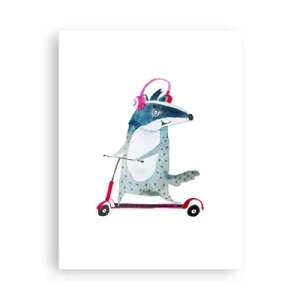 Poster - Dachsfreude - 30x40 cm