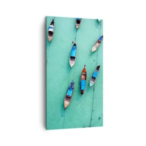 Bild auf Leinwand - Leinwandbild - In freudiger Erwartung - 45x80 cm