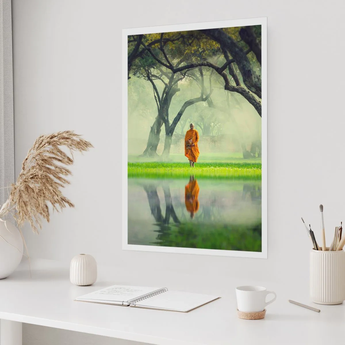 Poster - Auf dem Weg zur Erleuchtung - 61x91 cm