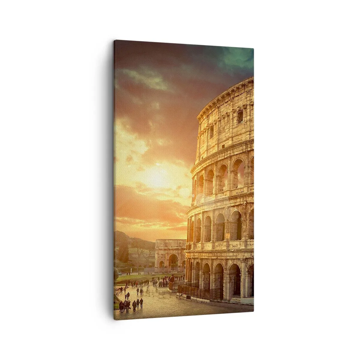 Bild auf Leinwand - Leinwandbild - Ein kolossaler Eindruck - 45x80 cm