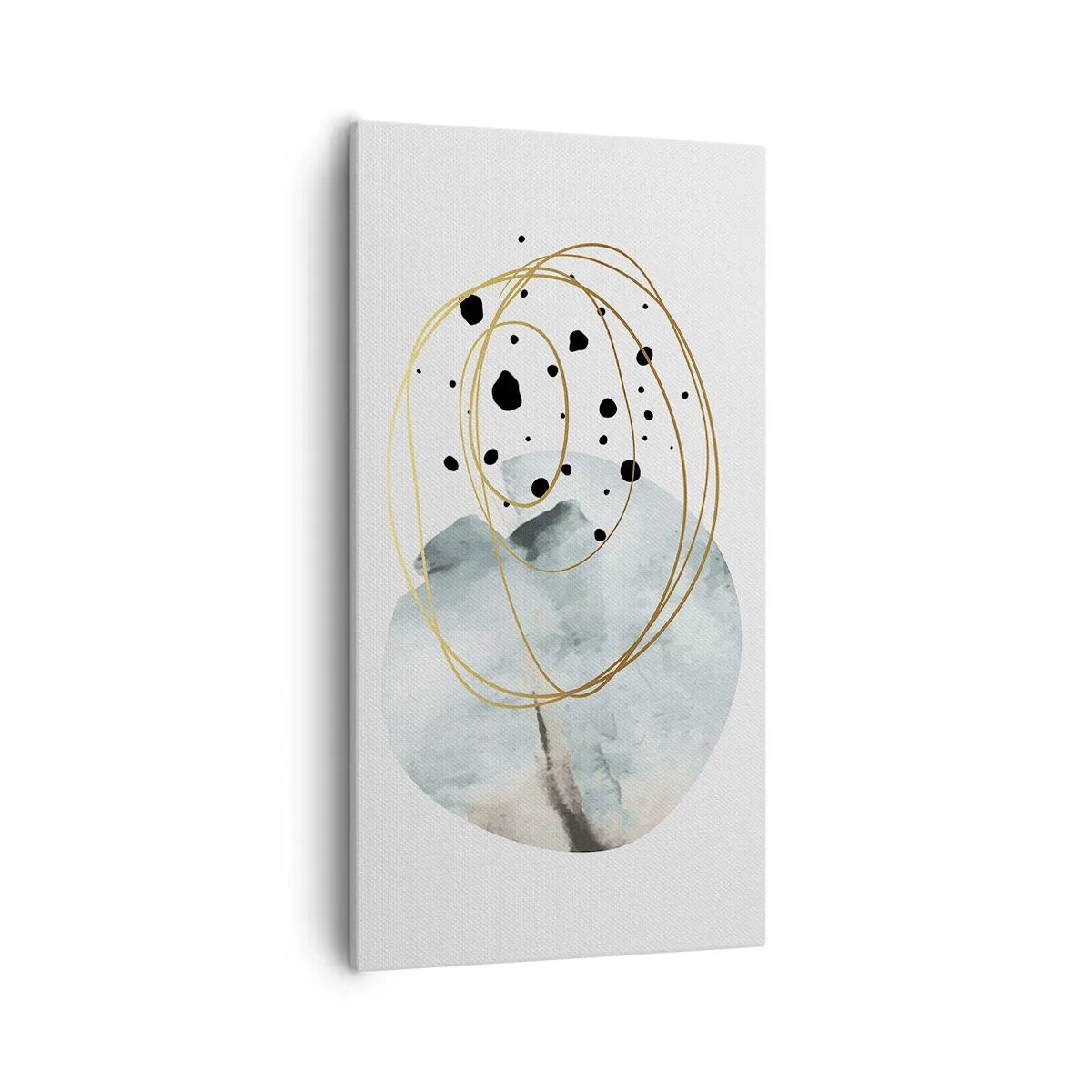 Bild auf Leinwand - Leinwandbild - Vom Weltraum umarmt - 55x100 cm