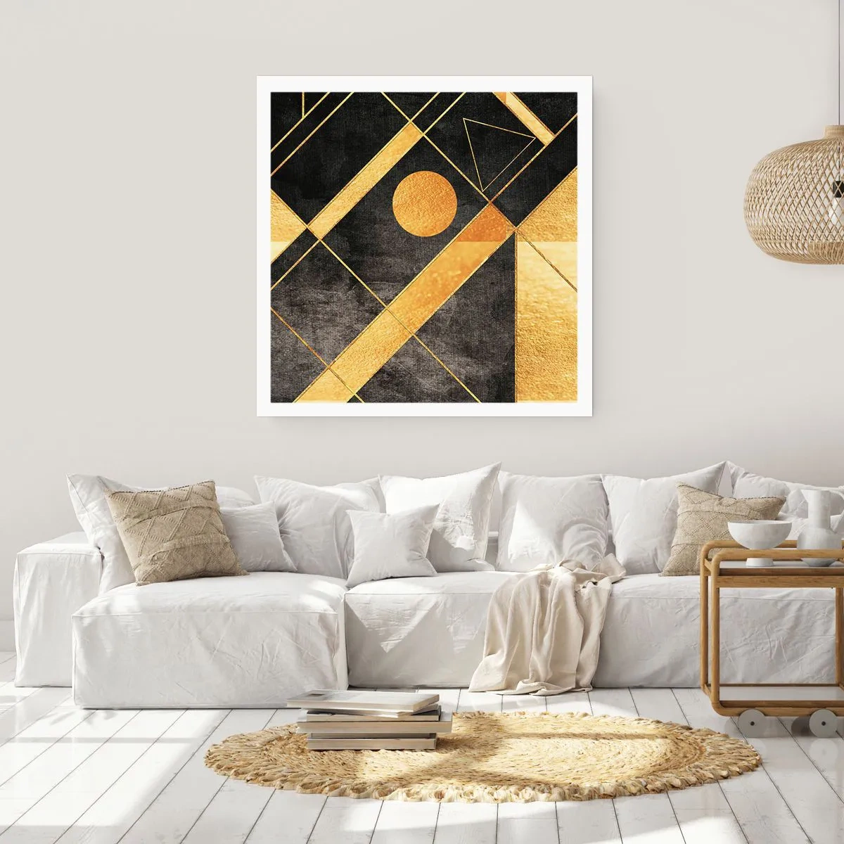 Poster - Die Sonne der Wüste - 30x30 cm