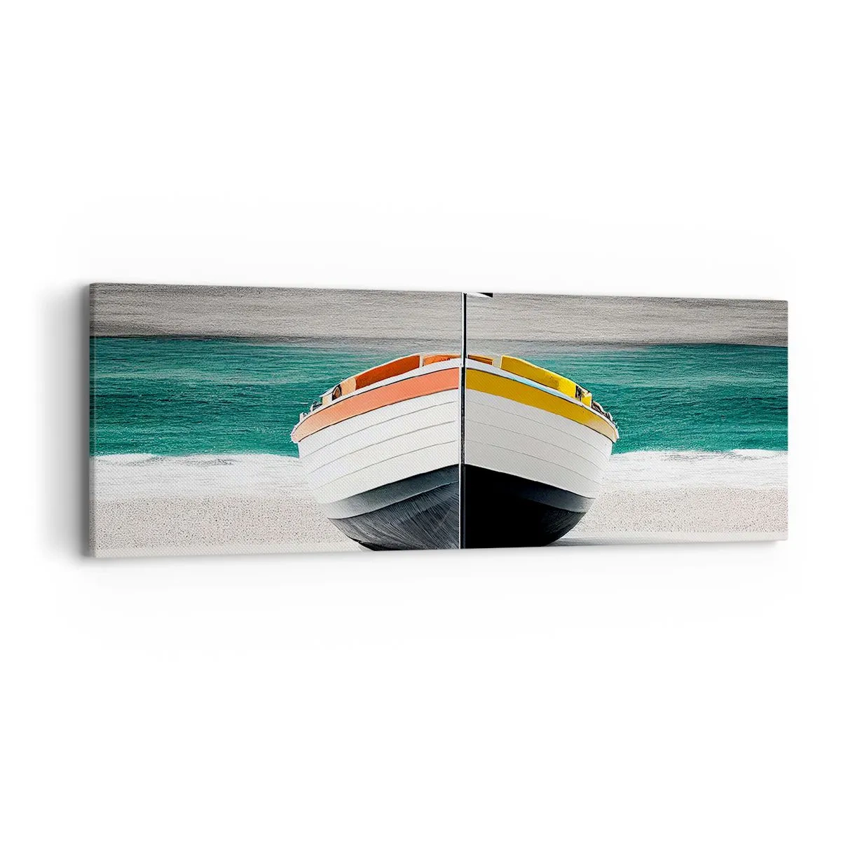 Bild auf Leinwand - Leinwandbild - An seinem Platz - 90x30 cm