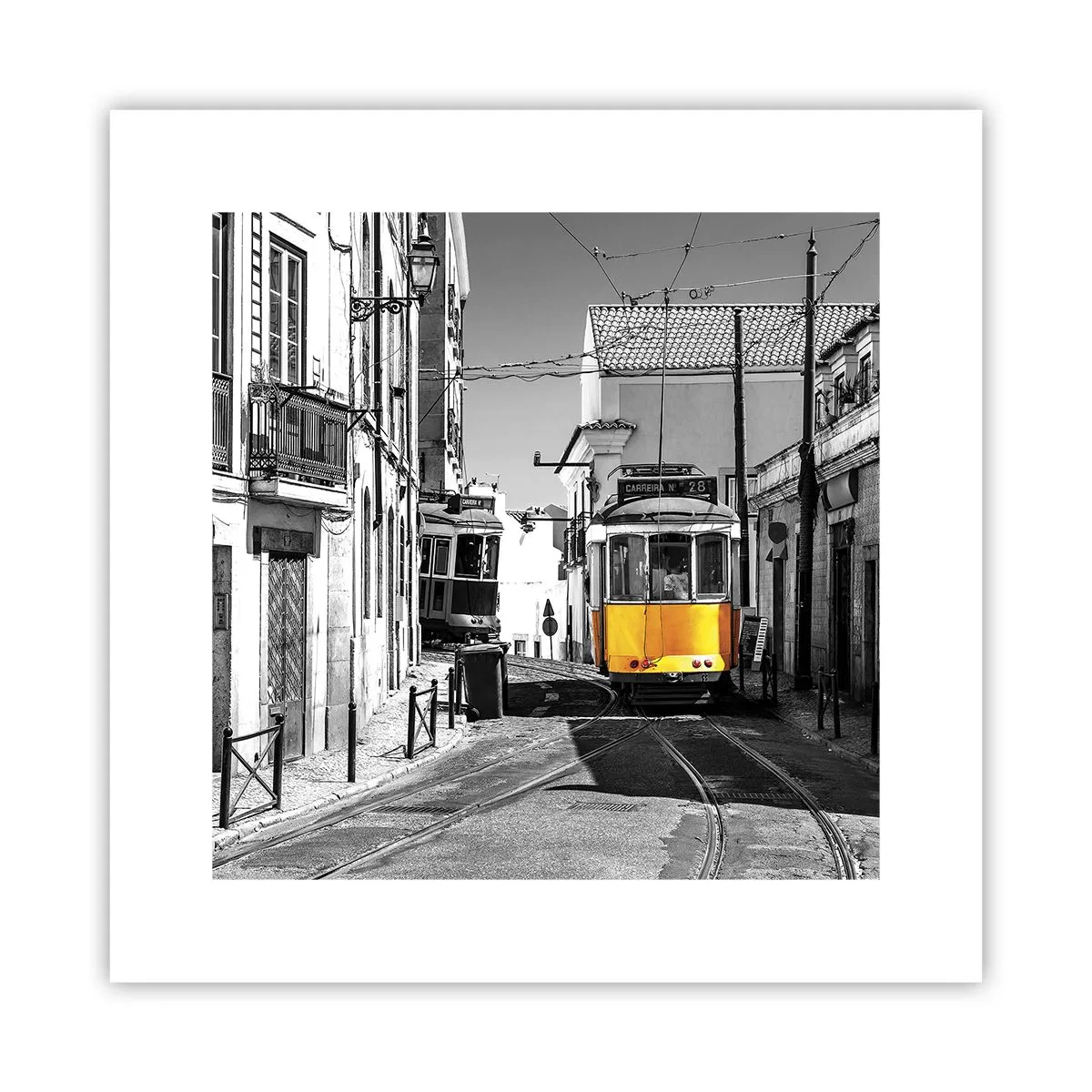 Poster - Der Geist von Lissabon - 30x30 cm