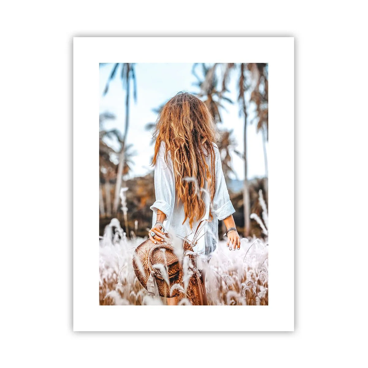 Poster - Geboren aus Grasflaum - 30x40 cm