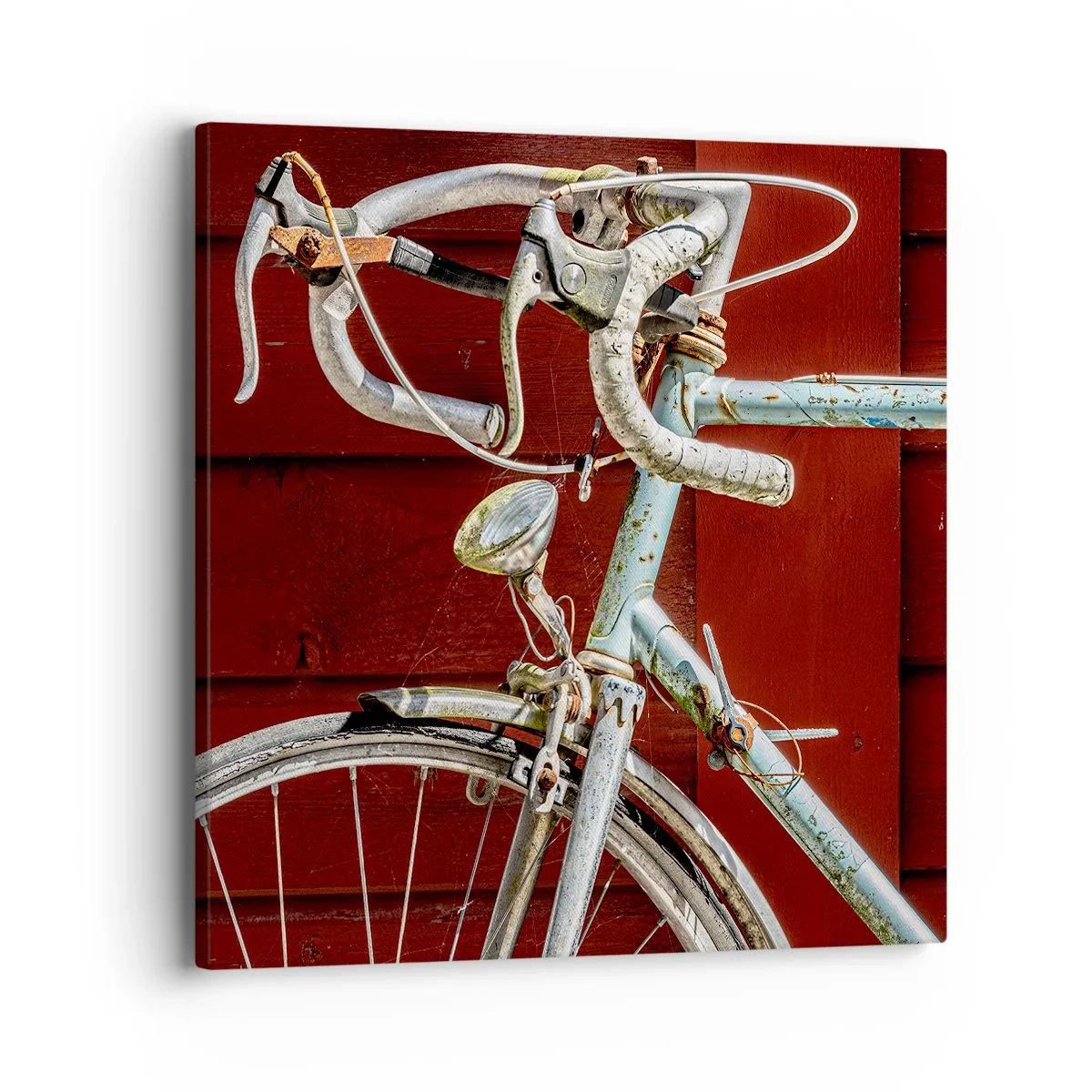 Bild auf Leinwand - Leinwandbild - Geschaffen um zu siegen - 40x40 cm