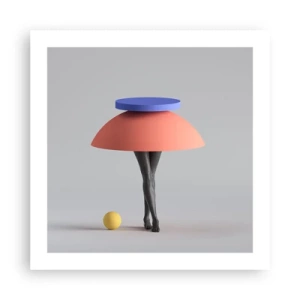 Poster - Surrealistische Komposition - 50x50 cm