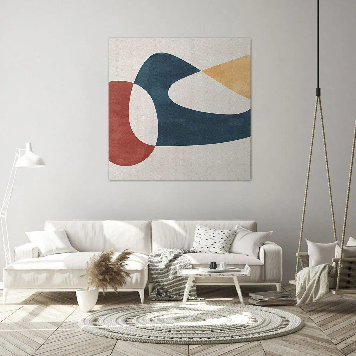 Bild auf Leinwand - Leinwandbild - Einflüsse und Metamorphosen - 40x40 cm