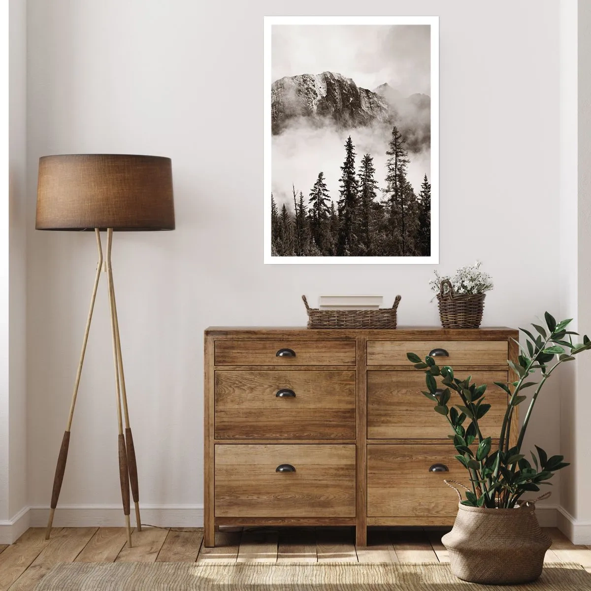 Poster - Lineal aus Granit - 40x50 cm