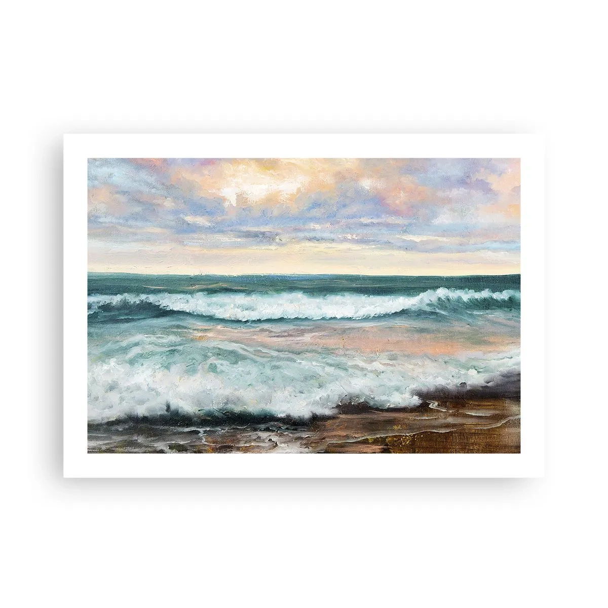 Poster - Hier werden Sie Ihre Seele baumeln lassen - 70x50 cm