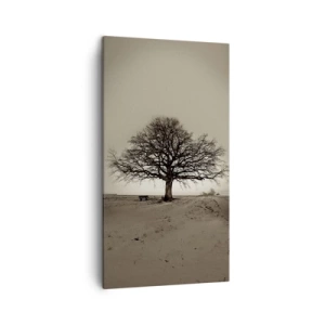 Bild auf Leinwand - Leinwandbild - Von hier zu Ewigkeit - 45x80 cm