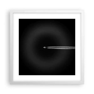 Poster in einem weißen Rahmen - In eine andere Dimension - 40x40 cm