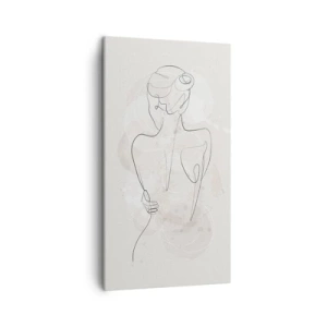 Bild auf Leinwand - Leinwandbild - Wie ein sensibles Instrument - 45x80 cm