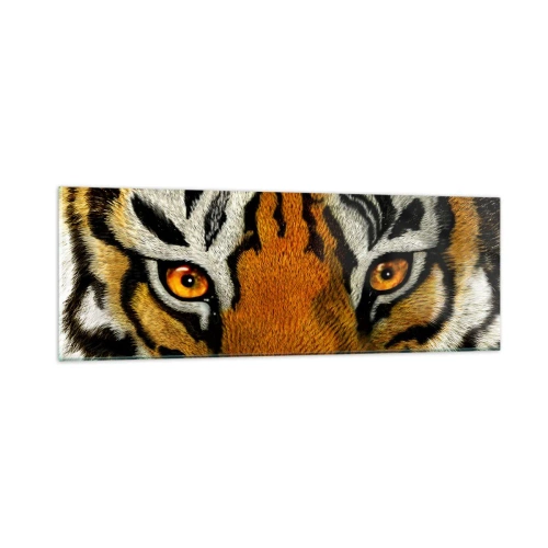 Glasbild - Bild auf glas - Schrecklich und schön - 90x30 cm