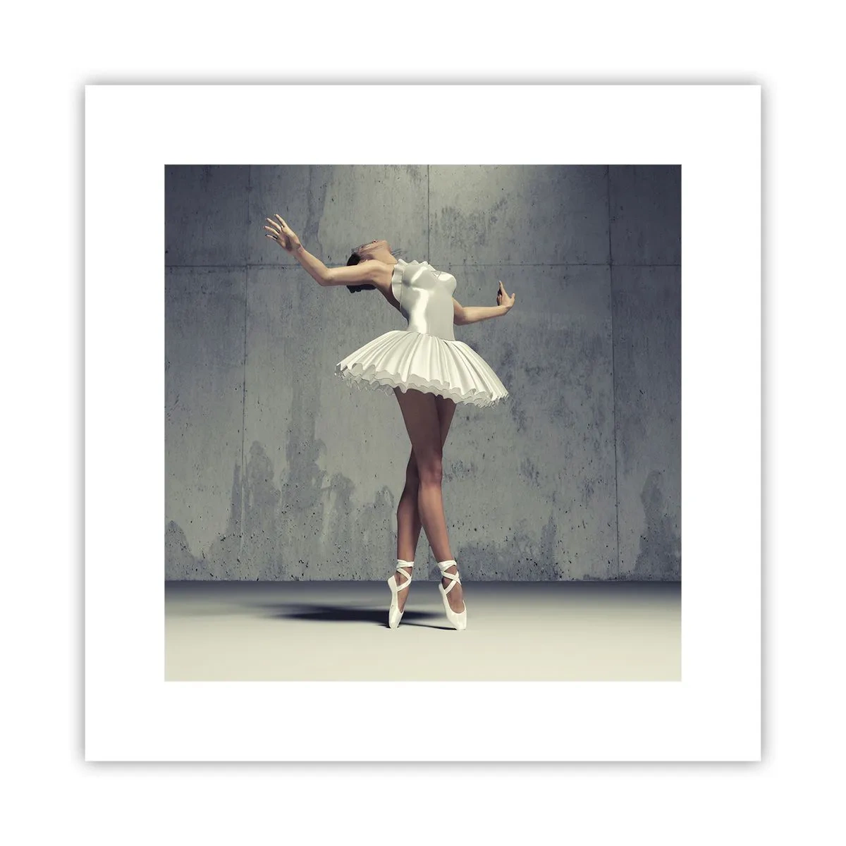 Poster - Leicht wie ein Vogel - 30x30 cm