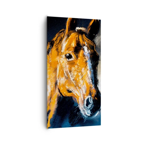 Bild auf Leinwand - Leinwandbild - Also was, gehst du? - 65x120 cm