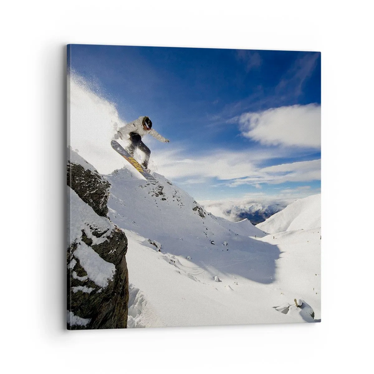 Bild auf Leinwand - Leinwandbild - Freiheit ohne Grenzen - 70x70 cm