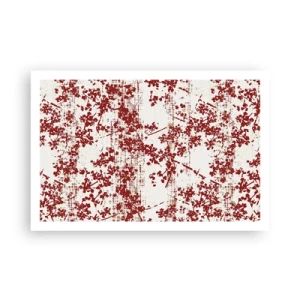 Poster - Wie alter Perkal - 91x61 cm