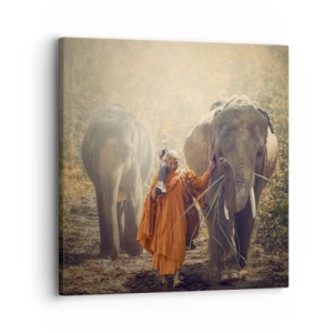 Bild auf Leinwand - Leinwandbild - Volles Verständnis - 30x30 cm