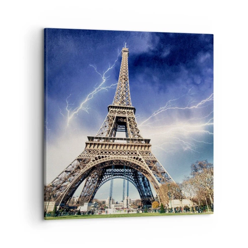 Bild auf Leinwand - Leinwandbild - Herrscherin der Stürme - 60x60 cm