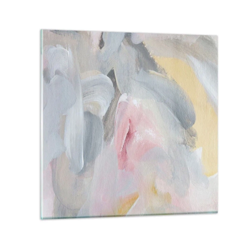 Glasbild - Bild auf glas - In einer Pastellwelt - 30x30 cm