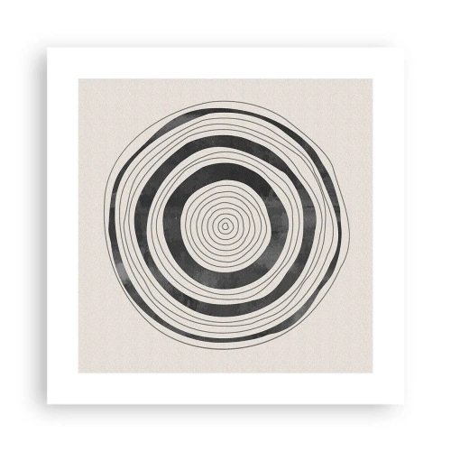 Poster - Wichtig ist, was dazwischen liegt - 40x40 cm