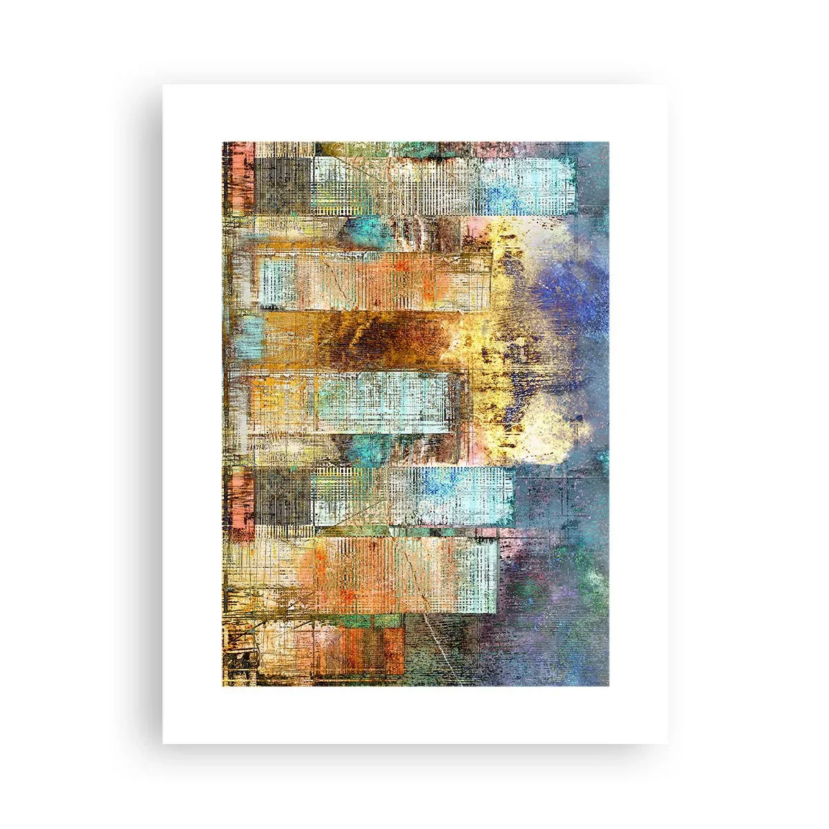 Poster - Sonnige Metropole - 30x40 cm