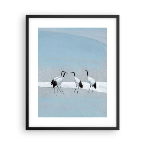 Poster in einem schwarzem Rahmen - Nach einem heißen Tag - 40x50 cm