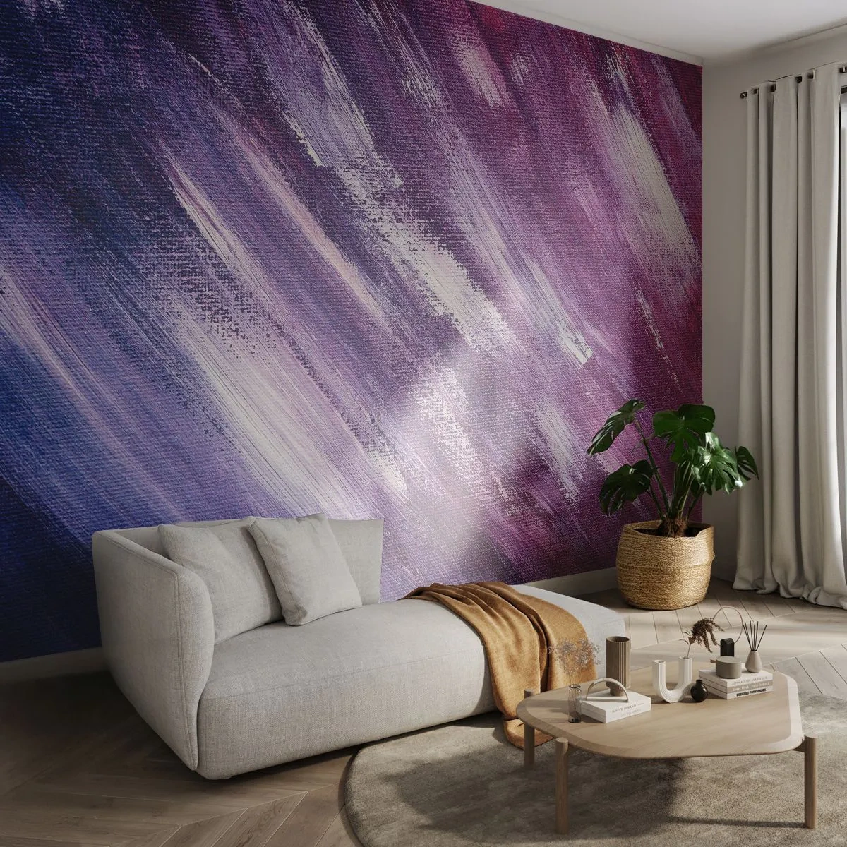 Fototapete Premium Sand - Wenn der sonnige Wind weht - Abstraktion, Stück, Modernes Muster - 150x105 cm