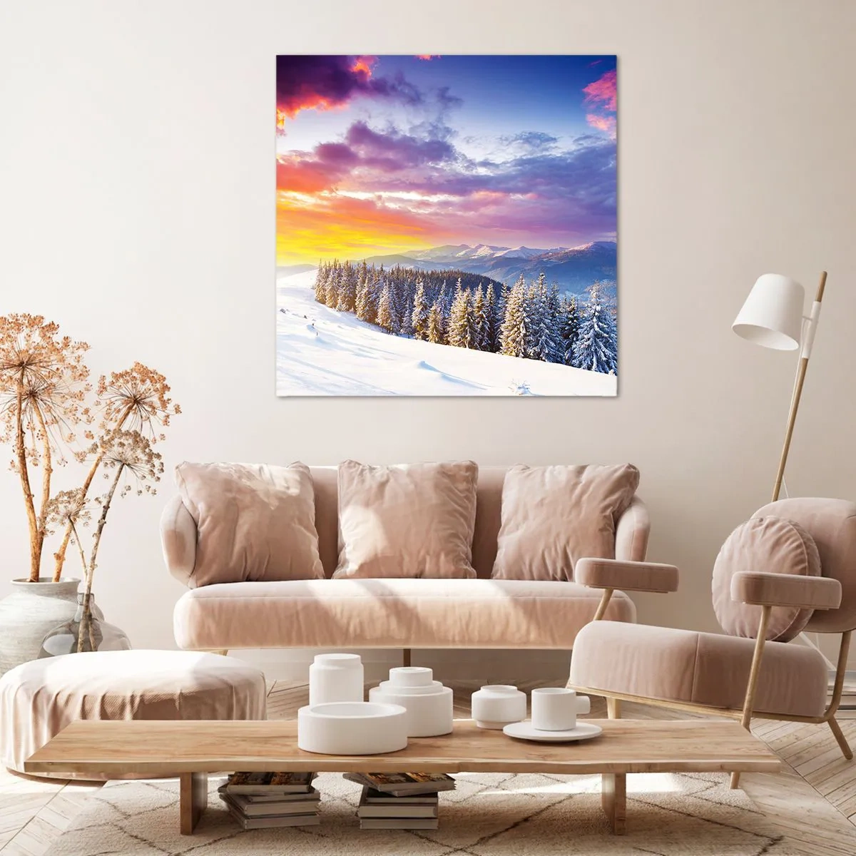 Bild auf Leinwand - Leinwandbild - Am helllichten Tag - 50x50 cm