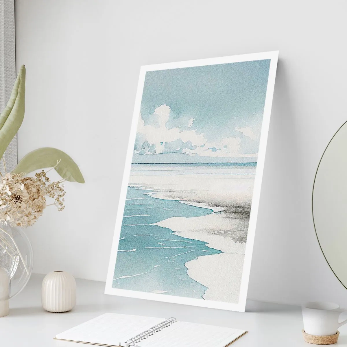 Poster - Sanfte Flut - 70x100 cm