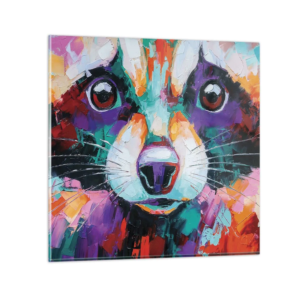 Glasbild - Bild auf glas - Nur gute Emotionen - 60x60 cm