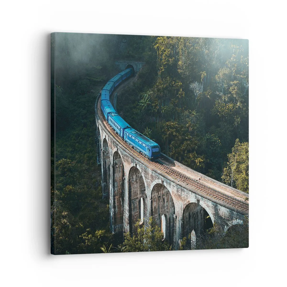 Bild auf Leinwand - Leinwandbild - Neigung zur Natur - 30x30 cm