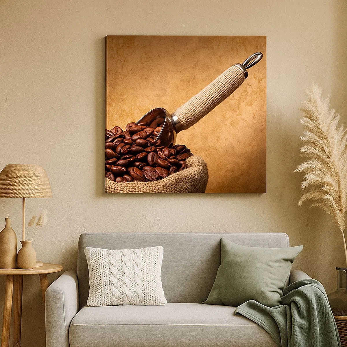 Bild auf Leinwand - Leinwandbild - An der Quelle des Geschmacks - 30x30 cm