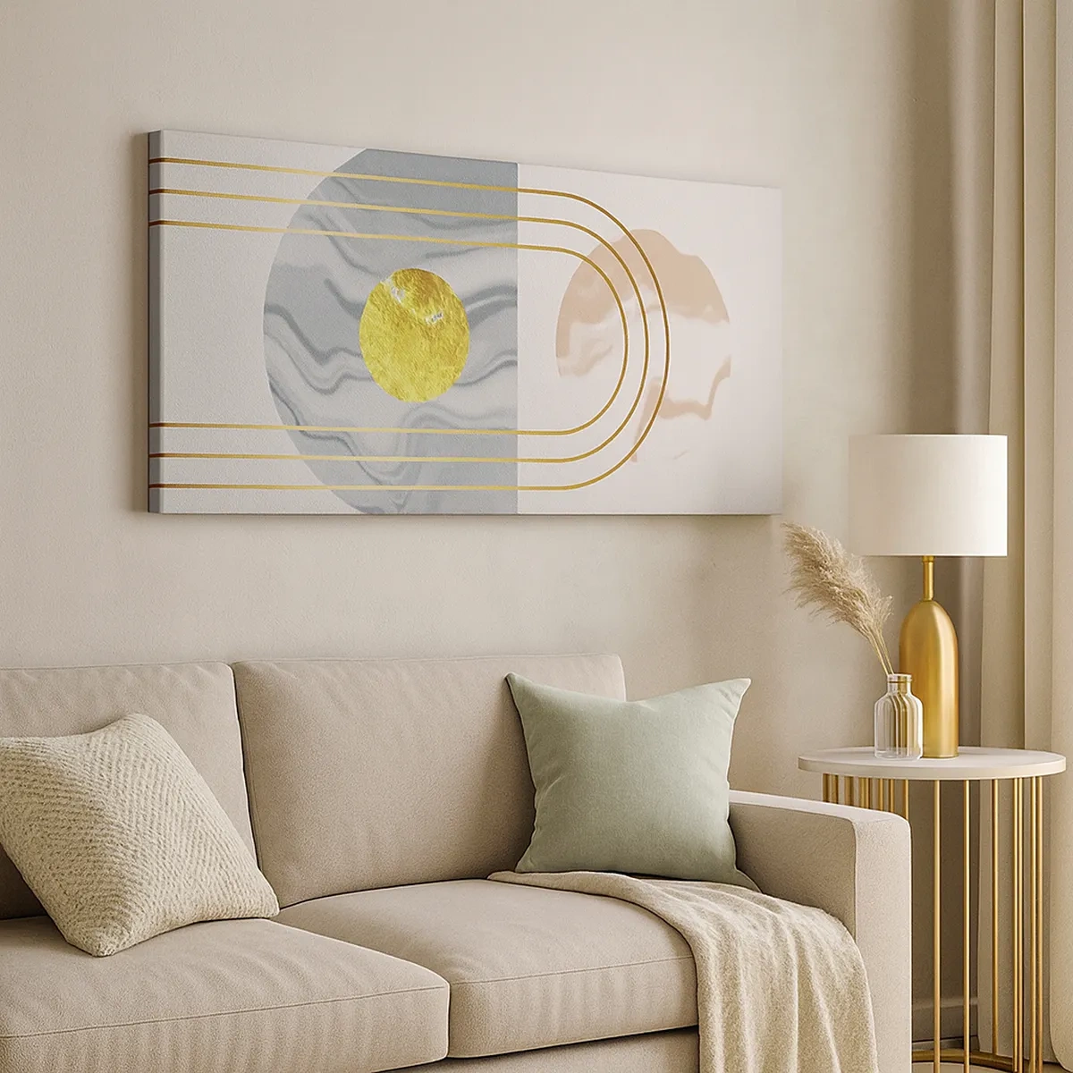 Bild auf Leinwand - Leinwandbild - Helligkeit und Brillanz - 30x30 cm