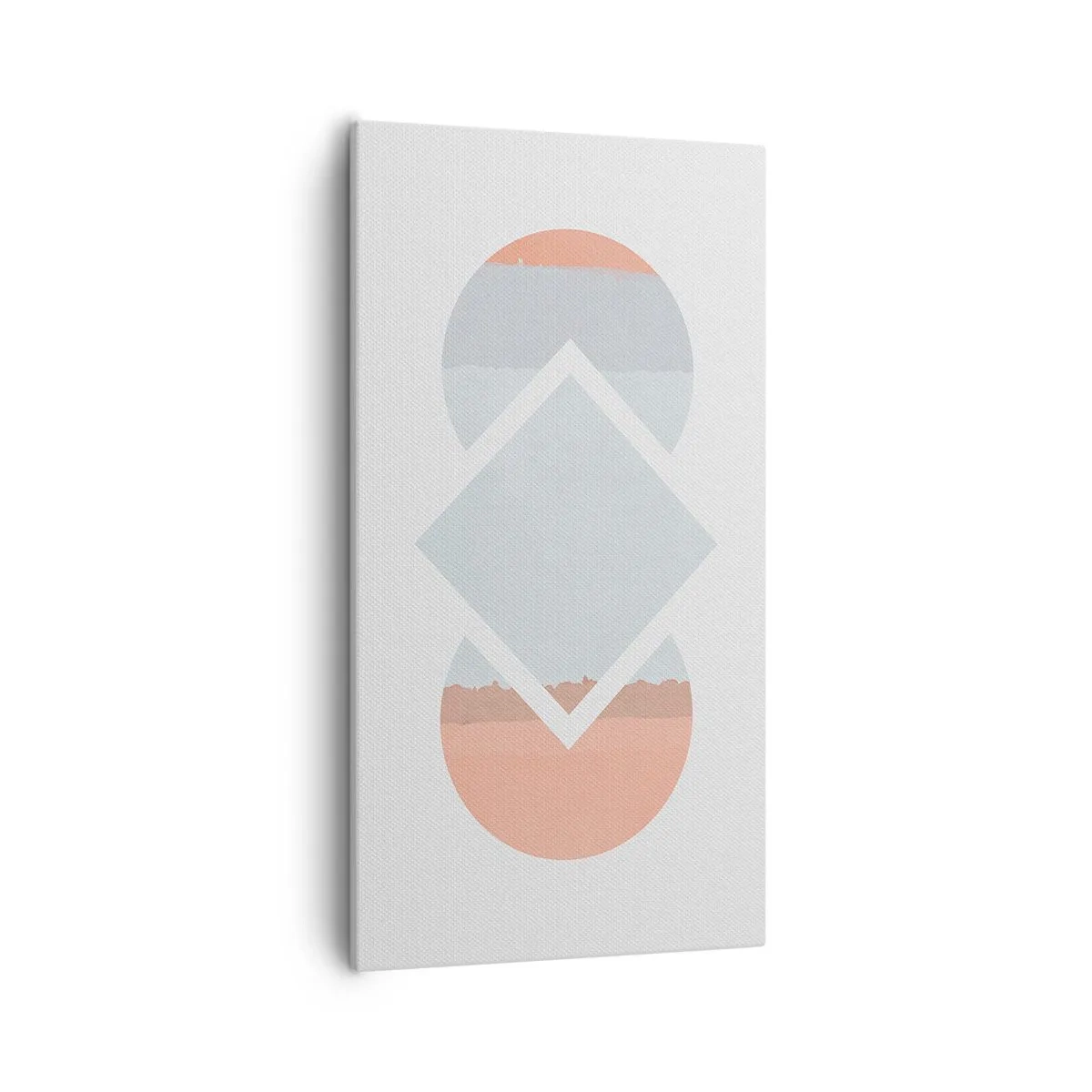 Bild auf Leinwand - Leinwandbild - Die Situation ist klar - 55x100 cm