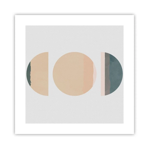 Poster - Ein Rad hinter dem anderen… - 40x40 cm