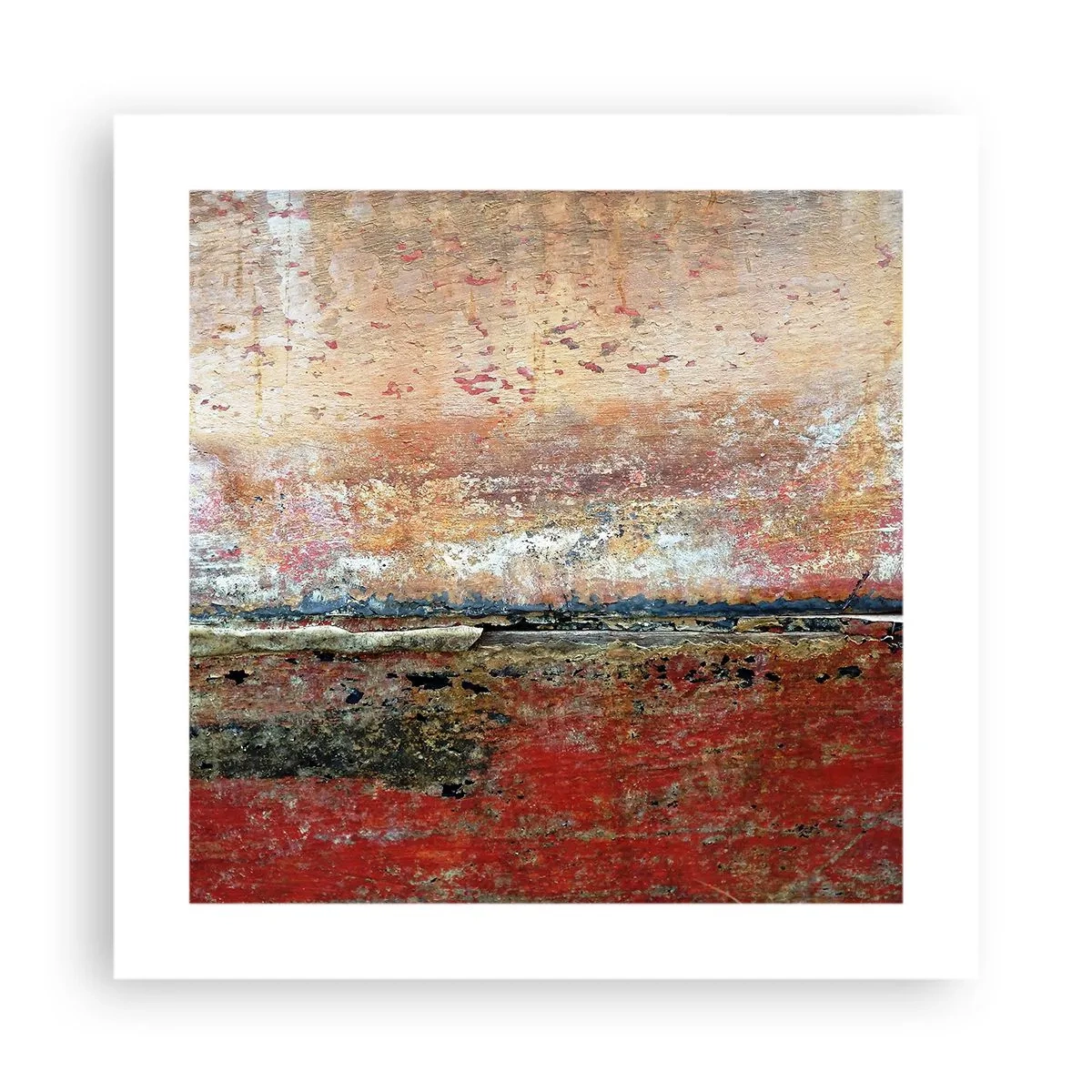 Poster - Vielleicht liegt es am Meer - 40x40 cm