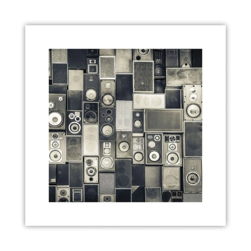 Poster - Und es ist alles in Ordnung - 30x30 cm