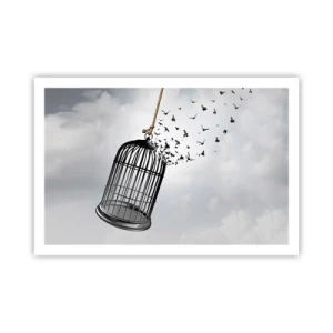 Poster - Glaube ... Hoffnung ... Freiheit! - 91x61 cm