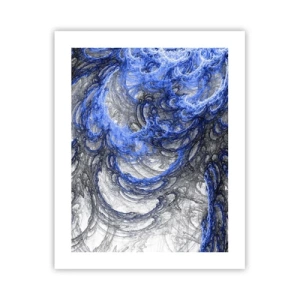 Poster - Die Geburt einer Welle - 40x50 cm