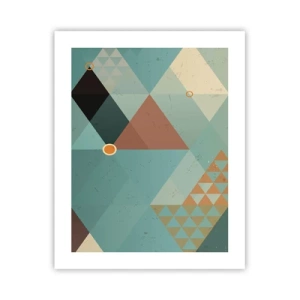 Poster - Einheit der Vielheit, Vielheit der Einheit - 40x50 cm