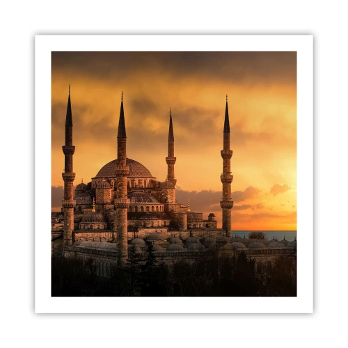 Poster - Gott ist großartig - 60x60 cm