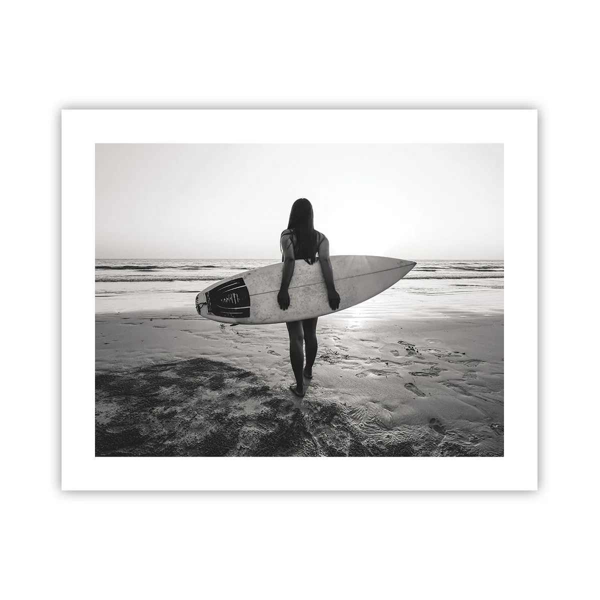 Poster - Die Tochter der Meereswelle - 50x40 cm